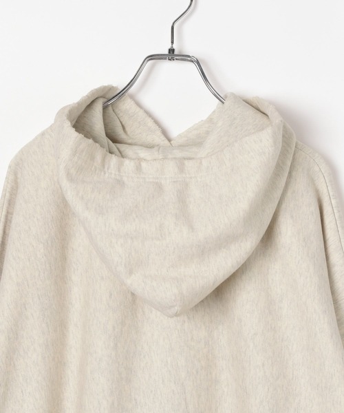 BAYFLOW（ベイフロー）の「【EF(エフ)】裏毛フーディー（WOMEN）（パーカー・レディース・ライトグレー/ナチュラル・FREE）」の12枚目の写真