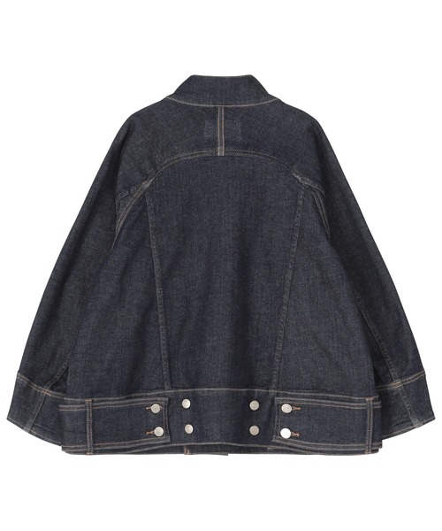 ZUCCa（ズッカ）の「(S)ハイパーストレッチデニム / ブルゾン / S（ブルゾン・レディース・ブルー/ネイビー/ブラック・M size）」の11枚目の写真