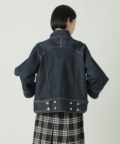 ZUCCa（ズッカ）の「(S)ハイパーストレッチデニム / ブルゾン / S（ブルゾン・レディース・ブルー/ネイビー/ブラック・M size）」の7枚目の写真