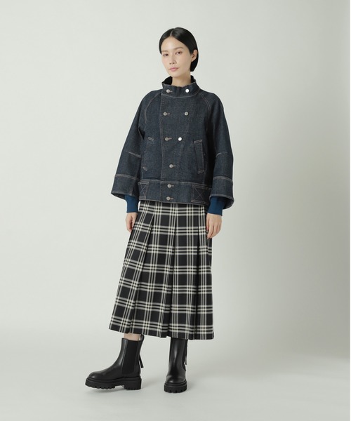 ZUCCa（ズッカ）の「(S)ハイパーストレッチデニム / ブルゾン / S（ブルゾン・レディース・ブルー/ネイビー/ブラック・M size）」の8枚目の写真