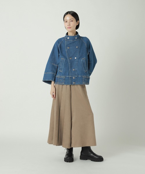 ZUCCa（ズッカ）の「(S)ハイパーストレッチデニム / ブルゾン / S（ブルゾン・レディース・ブルー/ネイビー/ブラック・M size）」の9枚目の写真