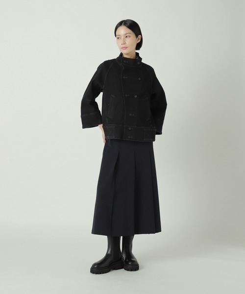 ZUCCa（ズッカ）の「(S)ハイパーストレッチデニム / ブルゾン / S（ブルゾン・レディース・ブルー/ネイビー/ブラック・M size）」の4枚目の写真