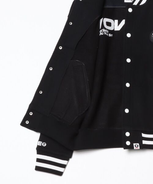 AAPE NOW SWEAT VARSITY JACKET | AAPE.JP
