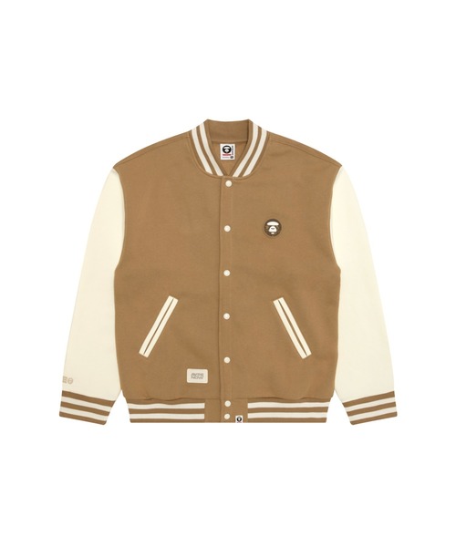 AAPE NOW SWEAT VARSITY JACKET | AAPE.JP