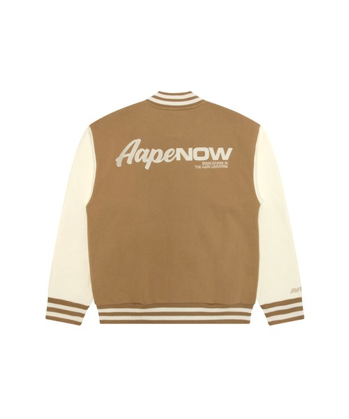 AAPE NOW SWEAT VARSITY JACKET | AAPE.JP