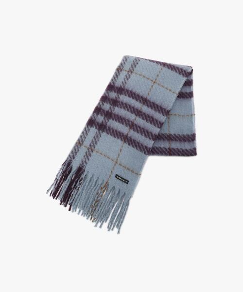 To b. by agnes b.(トゥービーバイアニエスベー)の「WEB限定 チェック マフラー(マフラー・レディース・ストライプ・FREE)」の7枚目の写真