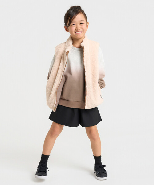 COMME CA ISM（コムサイズム）の「グラデーショントレーナー（スウェット・キッズ・ブラック/ブラウン・140cm/130cm/120cm/110cm/100cm/150cm）」の5枚目の写真