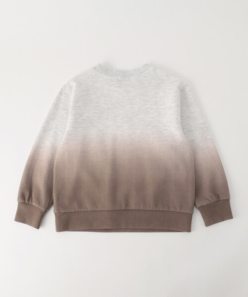 COMME CA ISM（コムサイズム）の「グラデーショントレーナー（スウェット・キッズ・ブラック/ブラウン・140cm/130cm/120cm/110cm/100cm/150cm）」の9枚目の写真