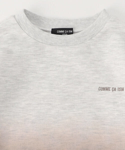 COMME CA ISM（コムサイズム）の「グラデーショントレーナー（スウェット・キッズ・ブラック/ブラウン・140cm/130cm/120cm/110cm/100cm/150cm）」の6枚目の写真