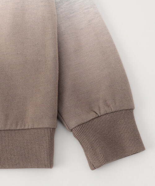 COMME CA ISM（コムサイズム）の「グラデーショントレーナー（スウェット・キッズ・ブラック/ブラウン・140cm/130cm/120cm/110cm/100cm/150cm）」の11枚目の写真