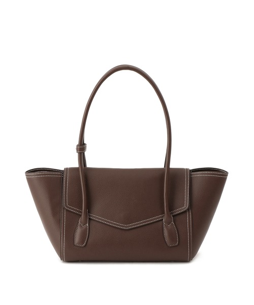 ADAM ET ROPE'（アダムエロペ）の「【&MyuQ（アンドミューク）】OPERIA mini（ショルダーバッグ・レディース・ブラック/ダークブラウン・FREE）」の2枚目の写真