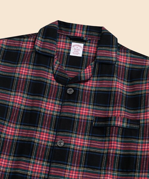 セール】コットンフランネル タータンチェック パジャマ（ルームウェア