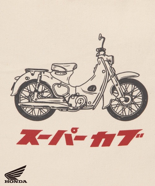 FOUND GOOD（ファウンドグッド）の「【HONDA】コラボバッグ/31589002（トートバッグ・メンズ・ホワイト系3/ホワイト系1/ホワイト系2・FREE）」の5枚目の写真