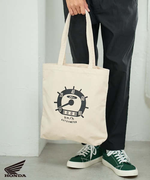 FOUND GOOD（ファウンドグッド）の「【HONDA】コラボバッグ/31589002（トートバッグ・メンズ・ホワイト系3/ホワイト系1/ホワイト系2・FREE）」の6枚目の写真