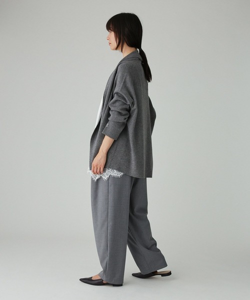 BABYLONE（バビロン）の「ショートドレープガウン（カーディガン/ボレロ・レディース・ネイビー/グレー/オフホワイト・フリー）」の10枚目の写真