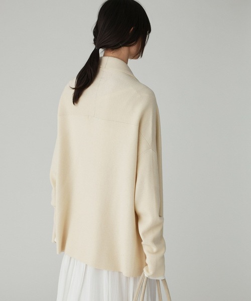 BABYLONE（バビロン）の「ショートドレープガウン（カーディガン/ボレロ・レディース・ネイビー/グレー/オフホワイト・フリー）」の14枚目の写真