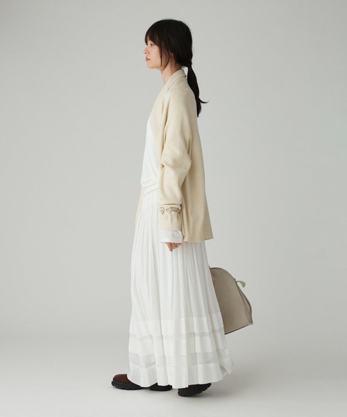 BABYLONE（バビロン）の「ショートドレープガウン（カーディガン/ボレロ・レディース・ネイビー/グレー/オフホワイト・フリー）」の16枚目の写真