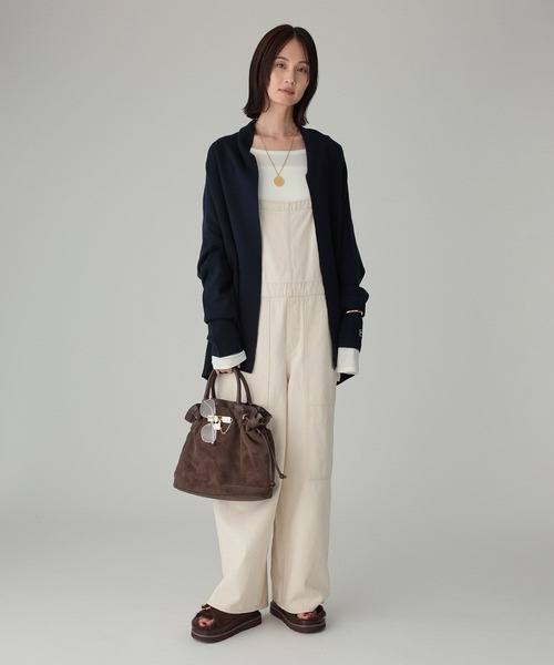 BABYLONE（バビロン）の「ショートドレープガウン（カーディガン/ボレロ・レディース・ネイビー/グレー/オフホワイト・フリー）」の20枚目の写真