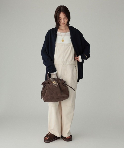 BABYLONE（バビロン）の「ショートドレープガウン（カーディガン/ボレロ・レディース・ネイビー/グレー/オフホワイト・フリー）」の21枚目の写真