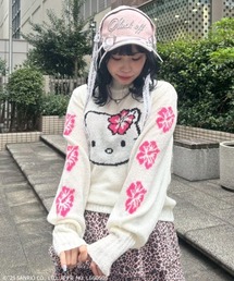【HELLO KITTY】HIBISCUS KNIT プルオーバー