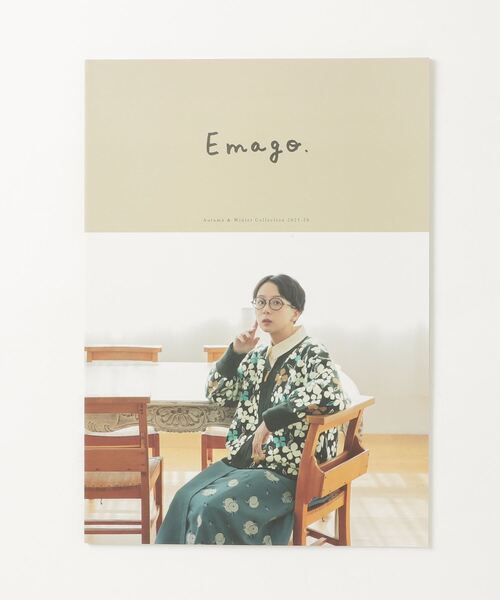 Emago(イマゴ)の「EMAGO キンモクセイ刺繍キャミワンピース(ワンピース・レディース・カーキ/ブラウン/ネイビー・FREE)」の4枚目の写真