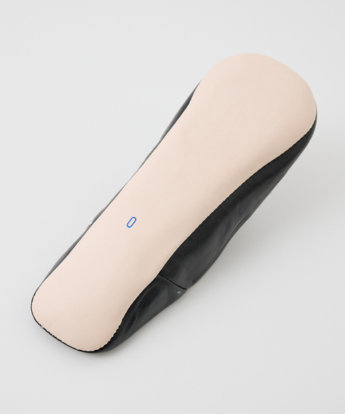 Fatima morocco（ファティマモロッコ）の「【Fatima morocco】 サブラス刺繍 バブーシュ 羊革 モロッコ製 室内履き（ルームシューズ/スリッパ・レディース・グレー/ホワイト/ブラック・フリー）」の7枚目の写真