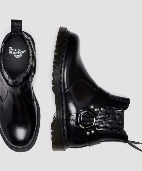 Dr. Martens(ドクターマーチン)の「Dr. MARTENS 2976 HARNESS CHELSEA BOOTS(ドクターマーチン 2976 HARNESS チェルシー ブーツ)(ブーツ・メンズ・ブラック・27cm/28cm/23cm/24cm/25cm/26cm)」の6枚目の写真