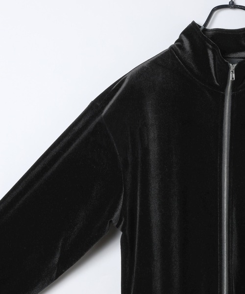 JEANASIS（ジーナシス）の「【Les Fleurs】ベロアジャンプスーツ/616799（つなぎ/オールインワン・レディース・ブラック/ブラウン・FREE）」の5枚目の写真