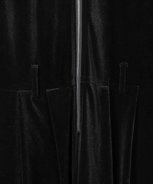 JEANASIS（ジーナシス）の「【Les Fleurs】ベロアジャンプスーツ/616799（つなぎ/オールインワン・レディース・ブラック/ブラウン・FREE）」の11枚目の写真