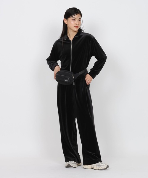 JEANASIS（ジーナシス）の「【Les Fleurs】ベロアジャンプスーツ/616799（つなぎ/オールインワン・レディース・ブラック/ブラウン・FREE）」の22枚目の写真