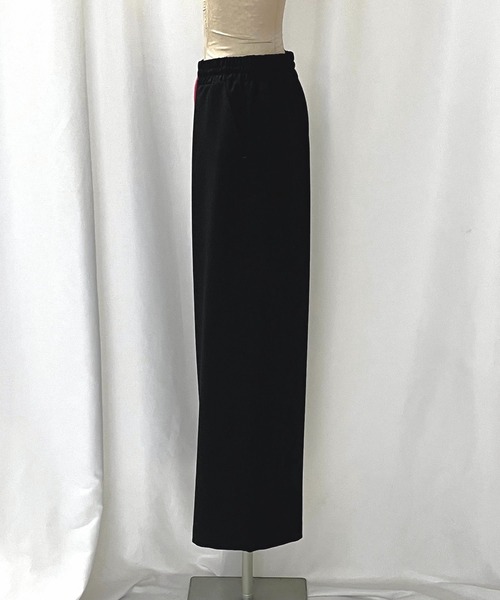Q（キュー）の「ウエストギャザーワイドパンツ（その他パンツ・レディース・ブラック/ベージュ/アイボリー・MEDIUM）」の18枚目の写真