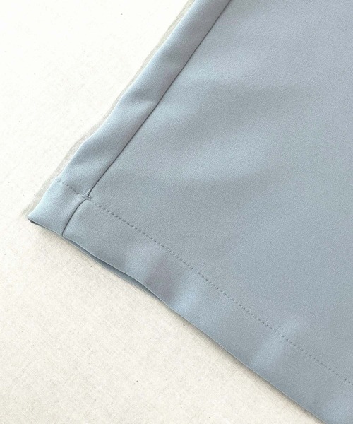 Q(キュー)の「ウエストギャザーワイドパンツ(その他パンツ・レディース・ブラック/ベージュ/アイボリー/ライトブルー・MEDIUM)」の9枚目の写真