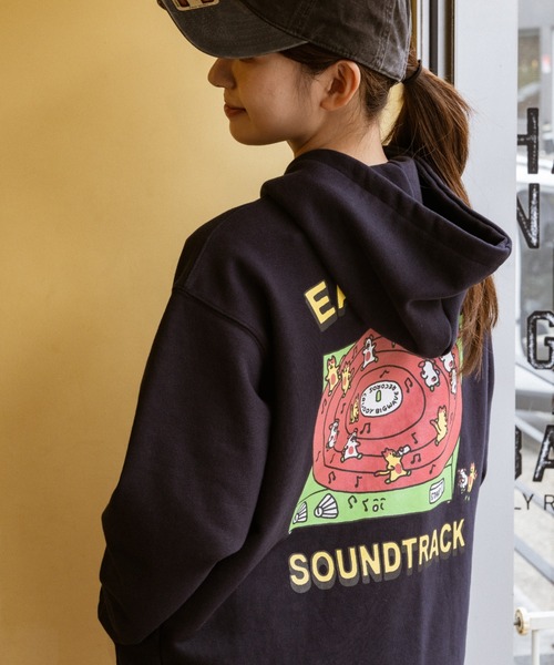 PR01.(ピーアールワン)の「BIG WAVE EASY PACE パーカー(パーカー・メンズ・ネイビー・LARGE/MEDIUM)」の6枚目の写真