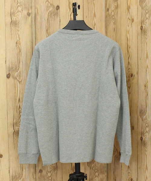 schott(ショット)の「HONEYCOMB WAFFLE T-SHIRT(Tシャツ/カットソー・メンズ・ホワイト/グレー/ブラック・M/L/XL)」の8枚目の写真