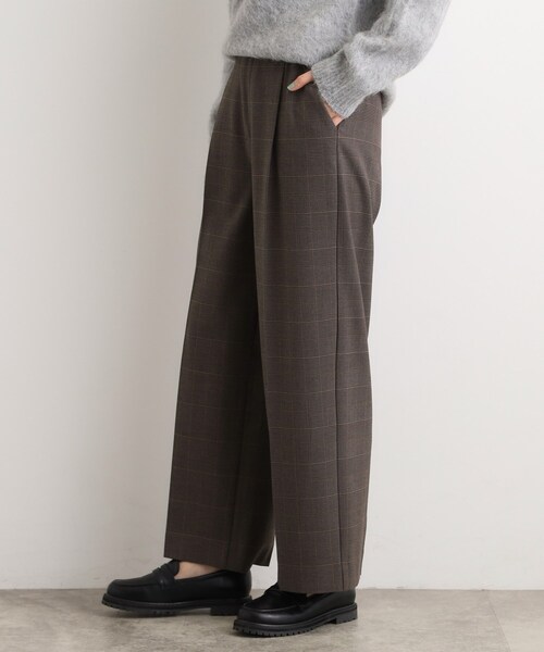 grove（グローブ）の「【あったか裏起毛】かっこよさも穿き心地も叶える、優秀スラックスパンツ（その他パンツ・レディース・ブラウン系その他3/ブラウン系その他2/チャコールグレー/グレー・03/02/05/04/01）」の15枚目の写真