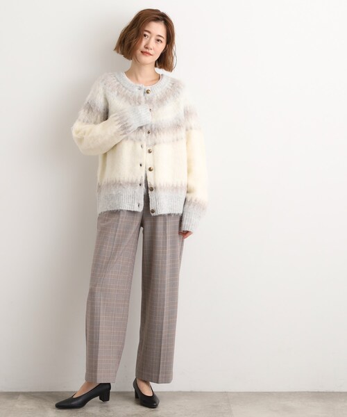 grove（グローブ）の「【あったか裏起毛】かっこよさも穿き心地も叶える、優秀スラックスパンツ（その他パンツ・レディース・ブラウン系その他3/ブラウン系その他2/チャコールグレー/グレー・03/02/05/04/01）」の21枚目の写真