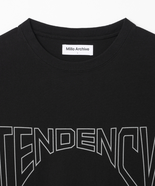 Millo Archive（ミロ アーカイブ）の「テンデンシーTシャツ[ブラック]（Tシャツ/カットソー・メンズ・その他・LARGE/X-LARGE/MEDIUM）」の2枚目の写真