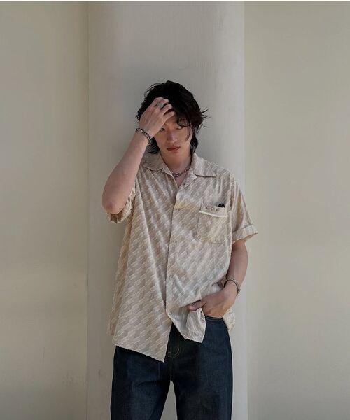RSSC(アールエスエスシー)の「RIVET GEOMERTIC HALF SHIRT - BEIGE(シャツ/ブラウス・レディース・その他・1/2)」の11枚目の写真
