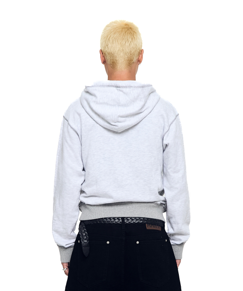 AAKAM(アーカム)の「AKM CROS2 Zip-Up Hoodie (Gray)(パーカー・レディース・その他・1/2)」の8枚目の写真