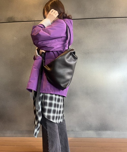 Scrap Book（スクラップブック）の「【Scrap Book】2way ショルダーバッグ（ショルダーバッグ・レディース・ブラック/グレー/シルバー・FREE）」の11枚目の写真