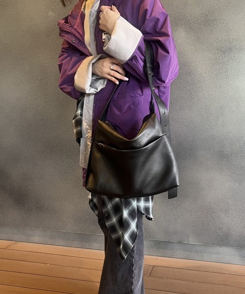 Scrap Book（スクラップブック）の「【Scrap Book】2way ショルダーバッグ（ショルダーバッグ・レディース・ブラック/グレー/シルバー・FREE）」の12枚目の写真