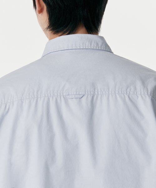 MUSINSA STANDARD（ムシンサスタンダード）の「リラックスドウォッシュドポプリンシャツ[スカイブルー]（シャツ/ブラウス・メンズ・その他・SMALL/MEDIUM/LARGE/X-LARGE/XX-LARGE）」の3枚目の写真