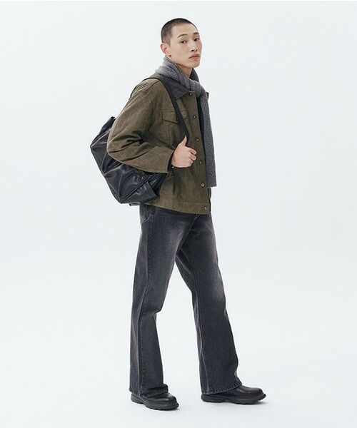 MUSINSA STANDARD（ムシンサスタンダード）の「デニムウエスタンシャツ[ブラック]（シャツ/ブラウス・メンズ・その他・SMALL/MEDIUM/LARGE/X-LARGE/XX-LARGE）」の13枚目の写真