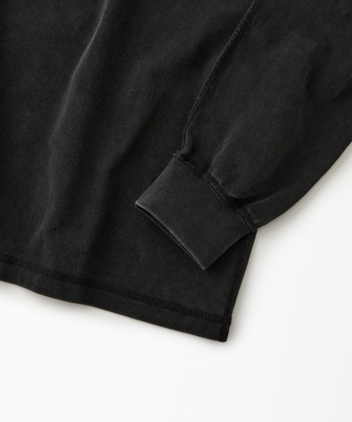 OUTSTANDING（アウトスタンディング）の「HENLEY NECK LONG SLEEVE TEE_VINTAGE CHARCOAL（Tシャツ/カットソー・メンズ・その他・SMALL/MEDIUM/LARGE）」の5枚目の写真