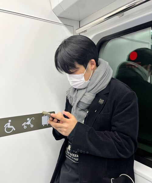 MUSINSA STANDARD（ムシンサスタンダード）の「特大コーデュロイブレザー[ブラック]（テーラードジャケット・メンズ・その他・MEDIUM/LARGE/X-LARGE/XX-LARGE）」の14枚目の写真