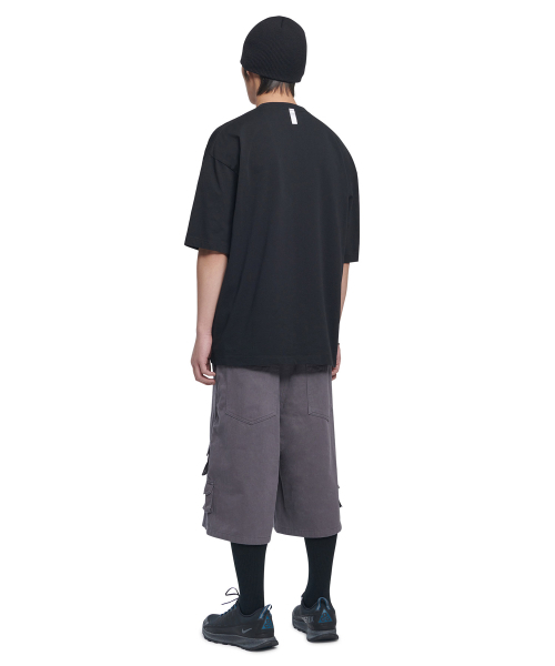 NOMANUAL(NOMANUAL)の「UTILITY CARGO SHORTS - WASHED CHARCOAL(その他パンツ・レディース・その他・LARGE/SMALL/MEDIUM)」の4枚目の写真