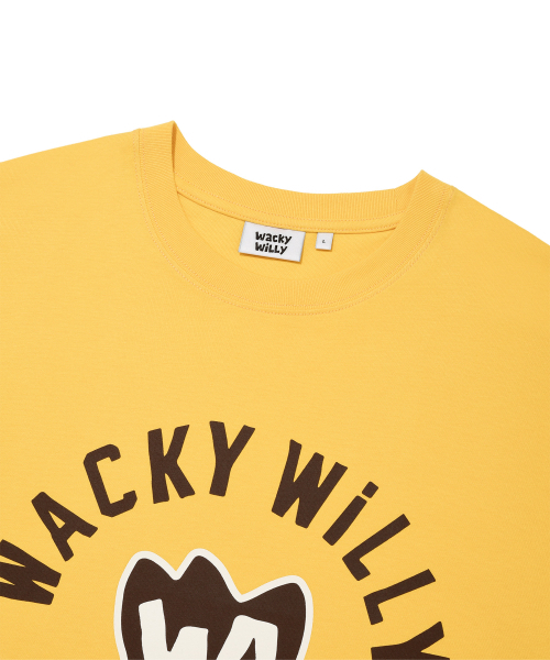 Wacky WiLLy(ワッキーウィリー)の「ポイントグラフィック半袖Tシャツイエロー(Tシャツ/カットソー・レディース・その他・SMALL/MEDIUM/LARGE)」の4枚目の写真
