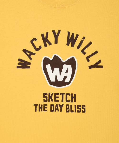 Wacky WiLLy(ワッキーウィリー)の「ポイントグラフィック半袖Tシャツイエロー(Tシャツ/カットソー・レディース・その他・SMALL/MEDIUM/LARGE)」の5枚目の写真