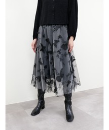 DOLLUPOOPS | バタフライ刺繍チュールスカート(スカート)