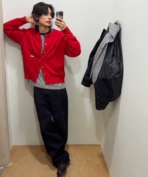 WESLEYHYUSTON(ウェズリーユーストン)の「DOUBLE BELT LOOP WIDE DENIM PANTS BLACK(デニムパンツ・メンズ・その他・SMALL/MEDIUM/LARGE/X-SMALL)」の6枚目の写真